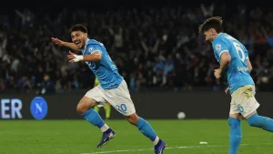 Napoli defeated Torino 2:1
