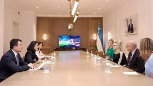 Saida Mirziyoyeva AQSH Kongressi a’zosi Kerol Miller bilan uchrashuv o‘tkazdi