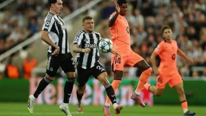 Nyukasl va Barselona o'rtasidagi durang natija