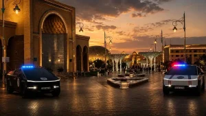 Turkistondagi sammitda «Tesla» pikaplari xavfsizlikni ta'minlashga jalb etildi
