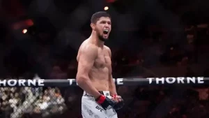 UFC. Nursulton Ro‘ziboyev navbatdagi g‘alabasini qanday qo‘lga kiritdi? (vdeo)