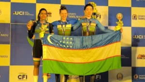 Uzbekistan cyclists started the Asian Cup with medals