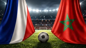 Fransiya va Marokash chorak finalda yarim final yo'llanmasi uchun bahslashadi