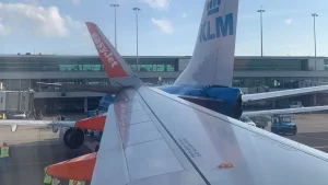 Amsterdamda KLM samolyotlari o‘rtasida to‘qnashuv yuz berdi