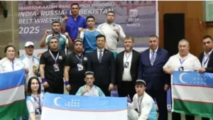 Uzbek wrestlers won 20 medals at the international tournament