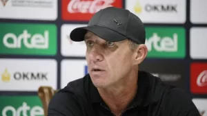 What did Sergey Lushan say after the game that could not be overcome against "Andijon"?
