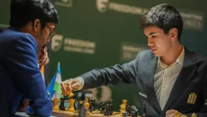 Javohir Sindarov won against the Indian chess player in Cyprus