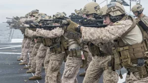 AQSH Yaqin Sharqqa yapon elita dengiz piyodalari bo'limini olib kelmoqda