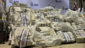 Australian police find 2.7 tons of cocaine in the Londonderry area