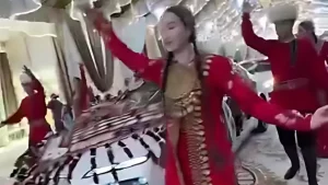 Luxurious wedding in Ashgabat: harmony of national traditions and modernity (video)