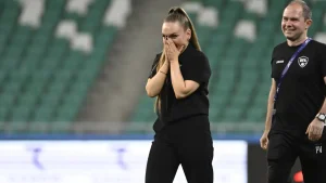 Uzbekistan women's national team against the Philippines in the Asian Cup play-off