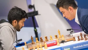 Nodirbek Abdusattorov Gukesh ustidan muhim g‘alaba qozondi
