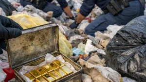 Italiyada erkak 120 ming yevrolik oltinni axlatga tashladi