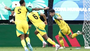 Jamaica qualified for the final by defeating New Caledonia