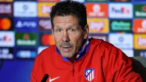 Simeone Atletico is preparing for a strong game against Real Madrid