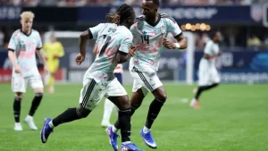 The US national team was upset at home by Belgium