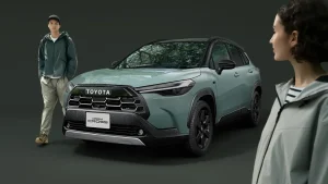 Toyota showcases updated Corolla Cross crossover