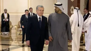 Mirziyoyev va BAA Prezidenti Yaqin Sharqni muhokama qildi