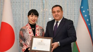 The famous Japanese singer has been appointed as the "Ambassador of Uzbek Culture"