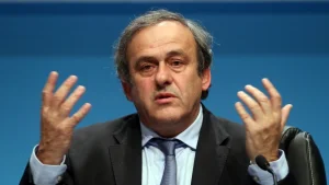 Platini sharply criticized the video referee system