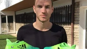 Edin Dzeko scored goals for Schalke again