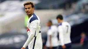 Dele Alli: "Maydonga qaytishni juda xohlayman"