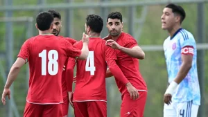 The Eron national team defeated Costa Rica with five goals