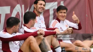 The extended squad of "Roma" against "Athletic" has been announced