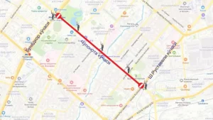 В некоторых улицах Ташкента 9 мая движение транспортных средств будет ограничено