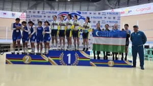 Uzbekistan girls win historic bronze medal at the Asian Championship