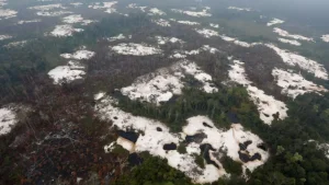 The fight against illegal mining is intensifying in Indonesia