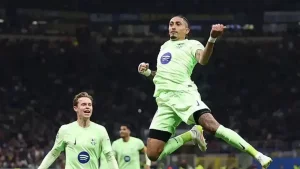 "Inter" in the final, while "Barcelona" missed the opportunity for Raphinha to break the record