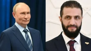 Ahmad ash-Shar’a meets with Putin in Moscow