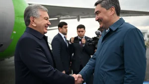 Prezident Mirziyoyev Qozog‘istonga do‘stona tashrif o‘tkazmoqda