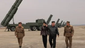 Kim Chen Personally Oversaw the New Weapon Test