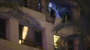 Israel launched an airstrike on a hotel in downtown Beirut