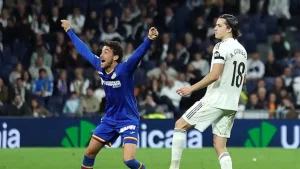 Getafe achieved an important victory by defeating Real