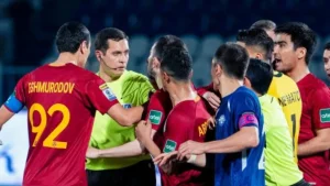 The Uzbekistan Professional Football League demanded the removal of referee Rustam Lutfullin