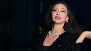 Actress Aysanemkhon attended Tarkan's concert in Istanbul