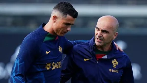 Martinez openly shared his thoughts about Ronaldo.
