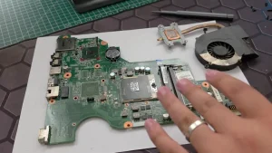 В старых компьютерах количество золота очень мало