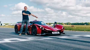 Бен Коллинз обновил рекорд Top Gear в Праге, Богемия