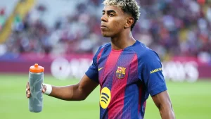 Lamin Yamal rekordlar bo'yicha futbol qiroli Pelega yaqinlashmoqda