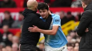 Gvardiola Husanovni Vinisiusga qo'yish qaroridan afsuslanmaydi