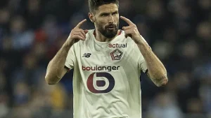 Olivier Giroud may leave Lille at the end of the current season