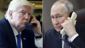 Трамп более двух часов общался по телефону с Путиным