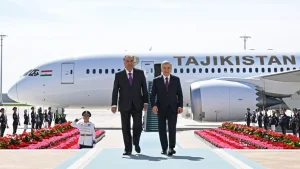 The President of Tajikistan Arrived in Uzbekistan on an Official Visit