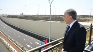 A new modern underground car road was opened in Tashkent