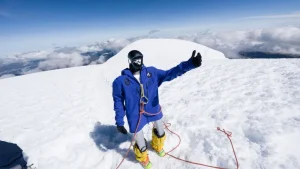 The robot Pemba in Ecuador conquered the summit of the Chimborazo volcano
