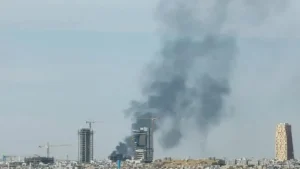 Abu-Dabiga Eron raketa zarbasi: besh kishi jarohatlandi